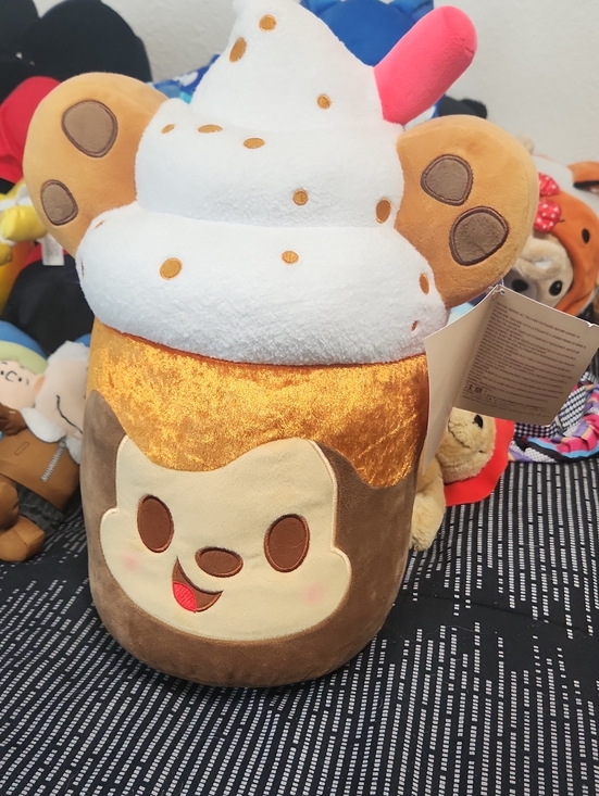 Disney Other - Disney Munchlings Mickey Latte Tag Plush